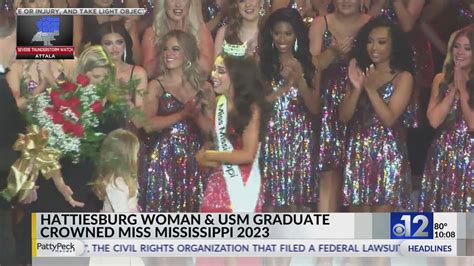 Vivian Oneal Crowned Miss Mississippi For 2023 Youtube