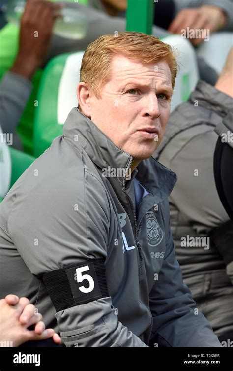 Celtic Manager Neil Lennon During The Ladbrokes Scottish Premiership