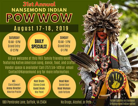 Annual Pow Wow - Nansemond Indian Nation