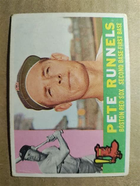 1960 Topps Baseball Card Of Pete Runnels 15 EBay