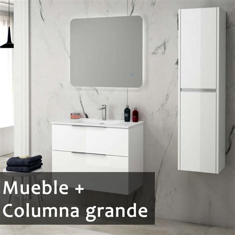 Mueble de Baño Suspendido COMET 70 de FONDO REDUCIDO