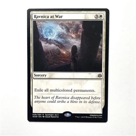 MTG Ravnica At War War Of The Spark 028 264 Regular Rare Lightly