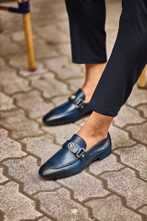 Mens navy loafers – Artofit