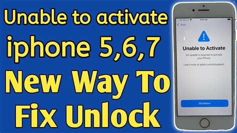 Unable To Activate Iphone How To Fix Unable To Activate Any Iphone