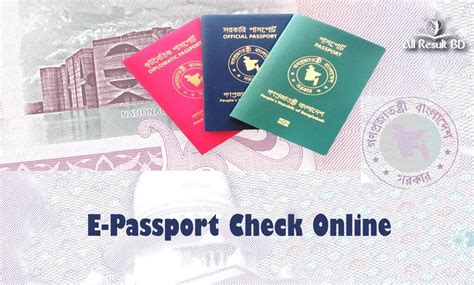 E Passport Check Online Delivery Time Fees Passport Status Check