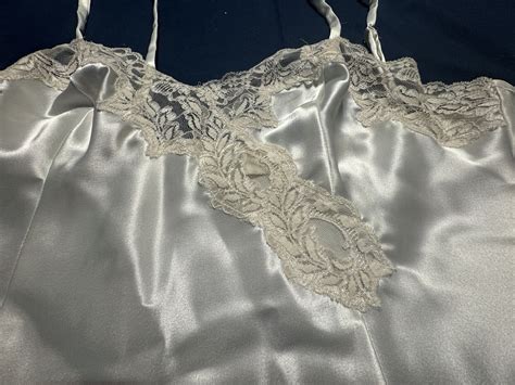 Victorias Secret Lingerie S Slip Dress Satin Ivor Gem