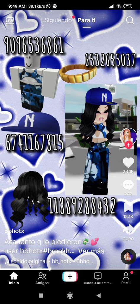 Ropa Buchona Roblox Codigos Brookhaven