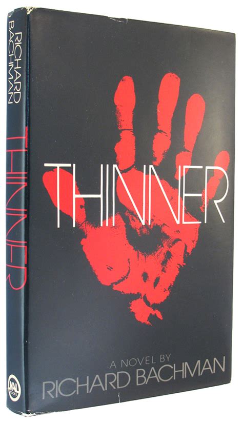 Thinner De Bachman Richard Stephen King The Bookworm