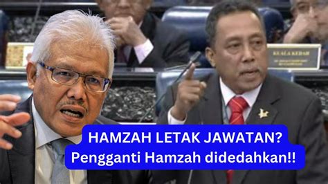 Hamzah Zainuddin Letak Jawatan Selepas Mp Sokong Anwar Youtube