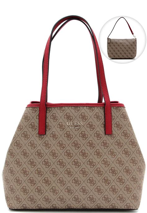Bolsa Guess Logo Nude Compre Agora Dafiti Brasil