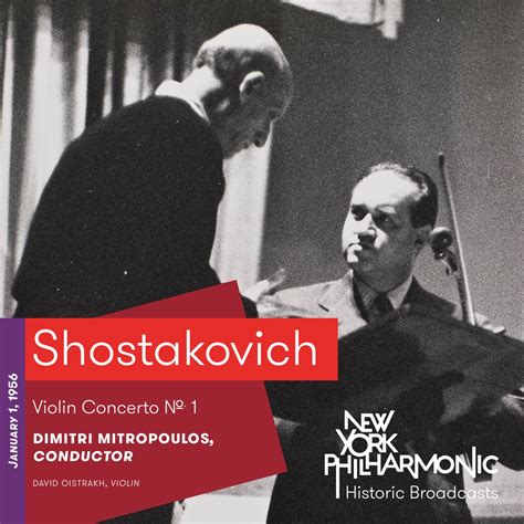 Shostakovich Violin Concerto No Recorded By New York