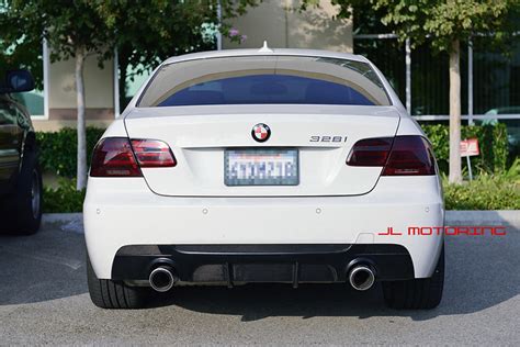 BMW E92 3 Series M Tech Carbon Fiber Rear Diffuser Performance Style