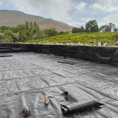 Waterproofing Membrane Hdpe Ldpe Sheet Dam Liner Composite Geomembrane