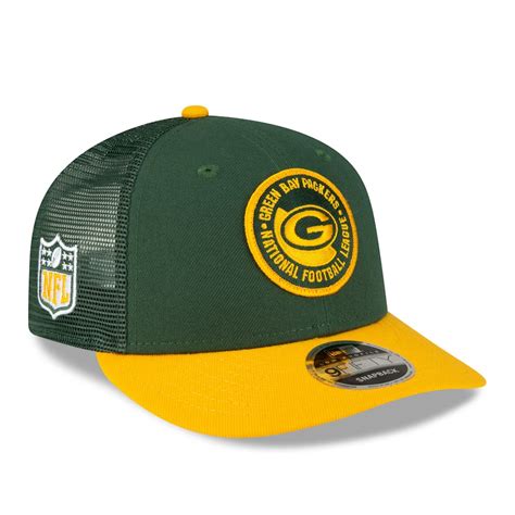 Green Bay Packers 2023 Sideline Low Profile 9fifty Snapback Hat Jrs