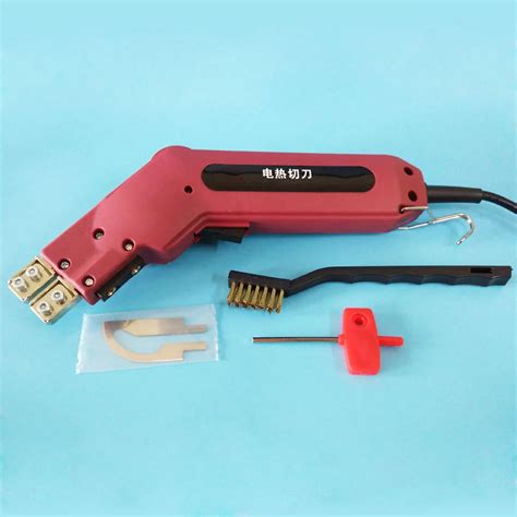 220V 110V Wall Cloth Cable Hot Melt Ribbon Chemical Fabric Melt Edge Electric Hot Knife Hot
