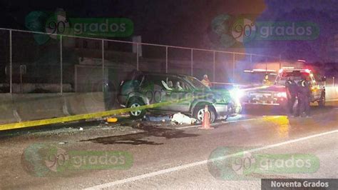 Un accidente en la carretera federal Salamanca Celaya dejó como saldo