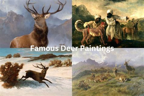 Deer Paintings 10 Most Famous Artst