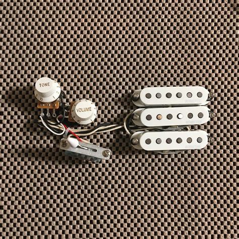 Schecter Strat Vintage Wound Single Coil Pickup Set In White Reverb