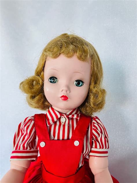 1950s Madame Alexander Cissy Doll With Tagged Red And White Etsy