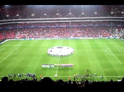 HINO DA LIGA DOS CAMPE ES BENFICA CELTIC YouTube