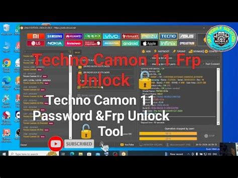 Techno Camon Frp Unlock By Unlock Tool Ll Techno Camon Password