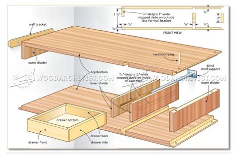 Floating Shelf Plans • WoodArchivist