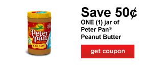 Printable Coupons: Peter Pan Peanut Butter, Healthy Choice, Chef ...