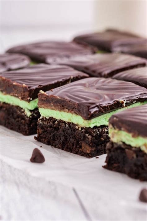 Mint Chocolate Brownies - My Incredible Recipes