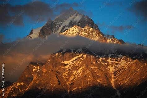 kinnaur kailash Stock Photo | Adobe Stock