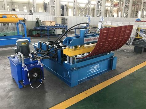 Hydraulic Roofing Sheet Curving Machine Zhongtuo Roll Forming