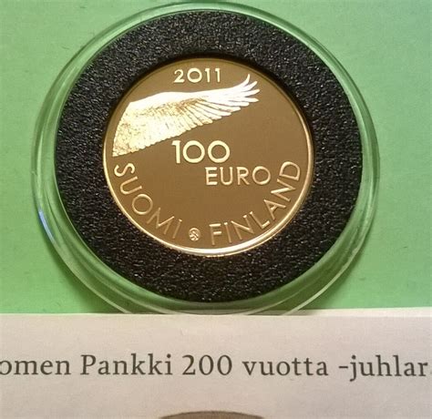 Finland Finnland Bank Of Finland Years Euro Gold Coin