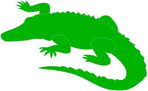 Gator Silhouette Counted Cross Stitch Pattern PDF: - Etsy