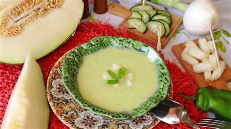 GAZPACHO DE MELÓN El entrante perfecto para el verano YouTube