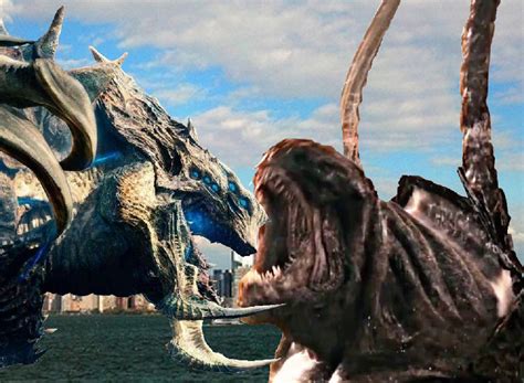 Mega Kaiju Vs The Kraken Clash Of The Titans Kaiju Godzilla Vs