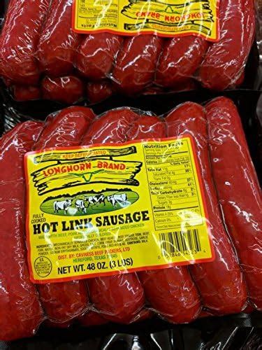 Evergood Hot Link Sausage 2 Lb 2 Pack C Grocery