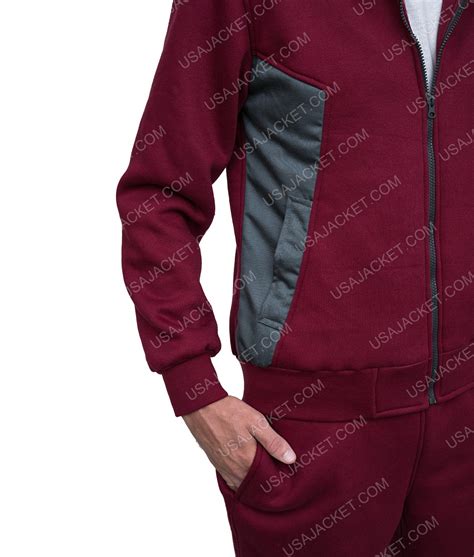 The Sopranos Tony Sirico Maroon Tracksuit | Flat 30 % OFF
