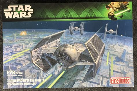 Fine Molds Star Wars A New Hope 1 72 Scale Darth Vader S TIE Advanced