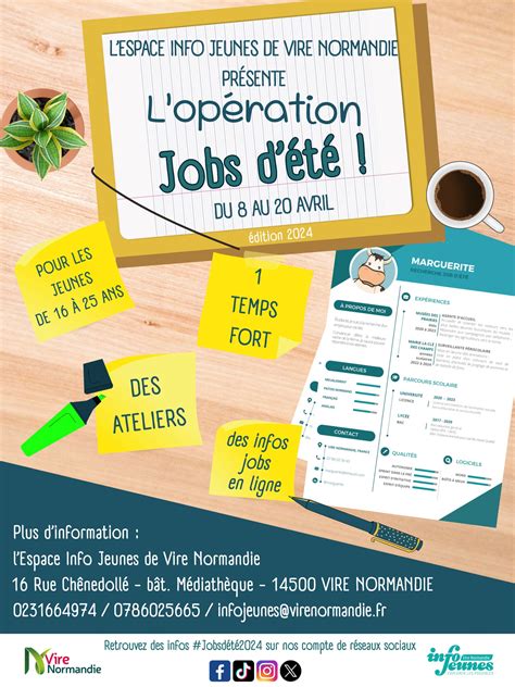 Op Ration Jobs D T Pour Les Ans Lp Jean Mermoz Vire