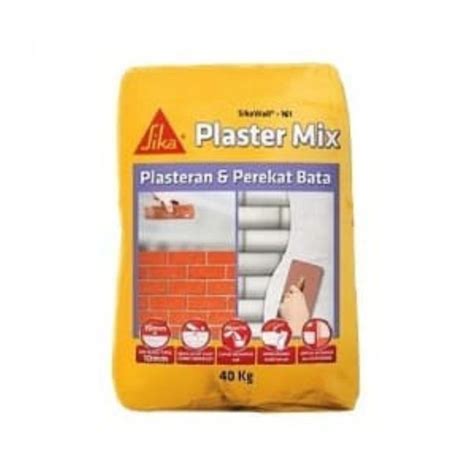 Jual Sika Wall Plastermix Kg Shopee Indonesia