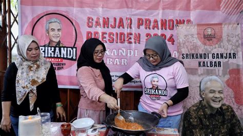 Pacu Keahlian Memasak Milenial Srikandi Ganjar Gelar Latihan Membuat