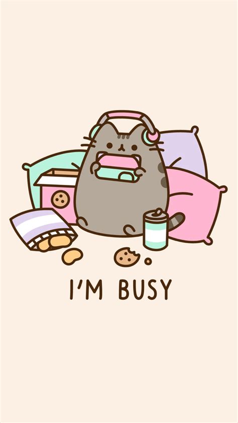 Pusheen Phone Wallpapers Top Free Pusheen Phone Backgrounds