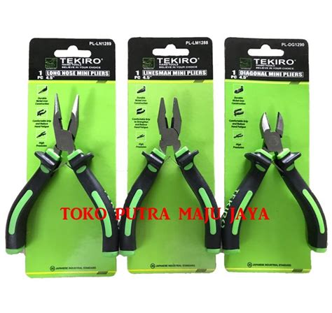 Jual Tekiro Tang Set Mini Inch N R Potong Runcing Kombinasi