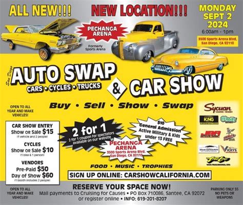 Upcoming Shows — Car Show California