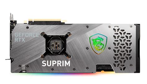 Видеокарта MSI GeForce RTX 3070 Ti SUPRIM X 8192MB (RTX 3070 Ti SUPRIM ...