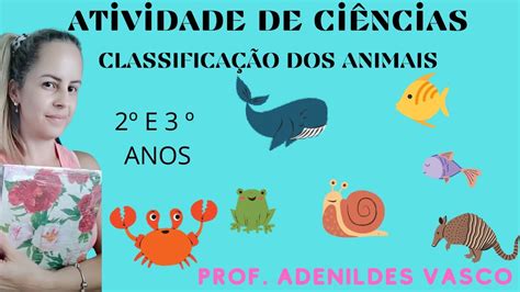 Atividade Sobre Classifica O Dos Animais Ano Ci Ncias Youtube