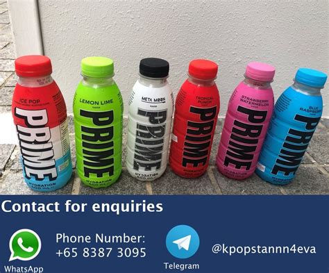 Prime bottled drink by ksi, Food & Drinks, Beverages on Carousell