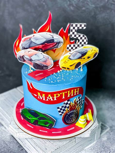 Торт Хот Вилс 2 на заказ в Киеве | Cake Shoko