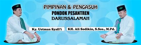 Identitas Pondok Pesantren Darussalamah Darussalamah Musi Rawas