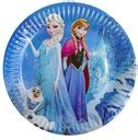 Zestaw Urodziny FROZEN Kraina Lodu KUBKI TALERZYKI 20szt Elsa Anna