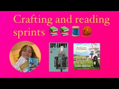 Wednesday Evening Crafting And Reading Sprints Youtube